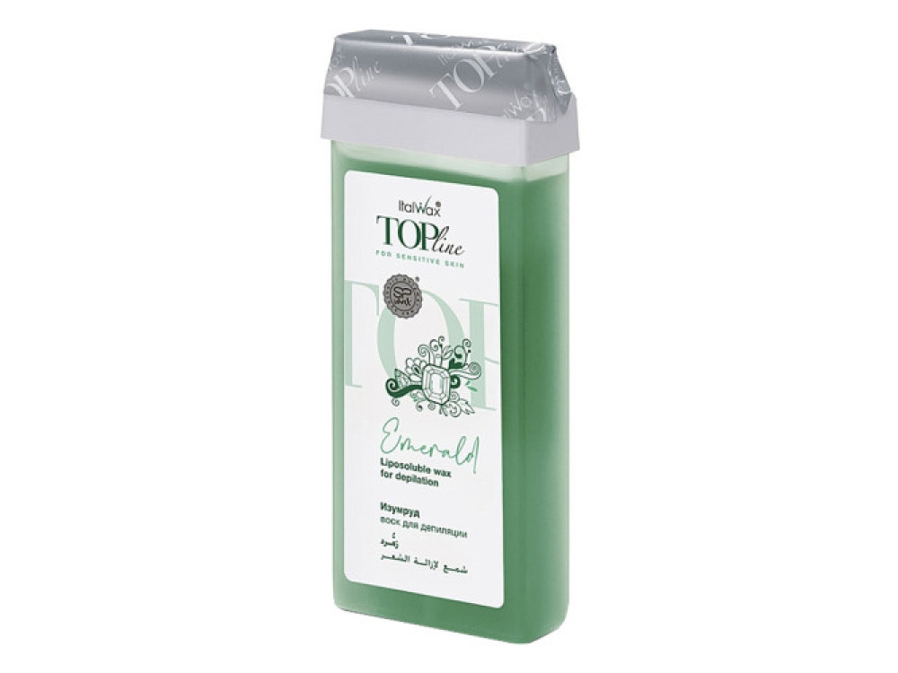 Віск у картриджі Italwax TOP LINE 100г Смарагд