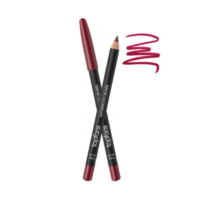 Олівець для губ водостійкий Topface Waterproof Lipliner PT613, 114