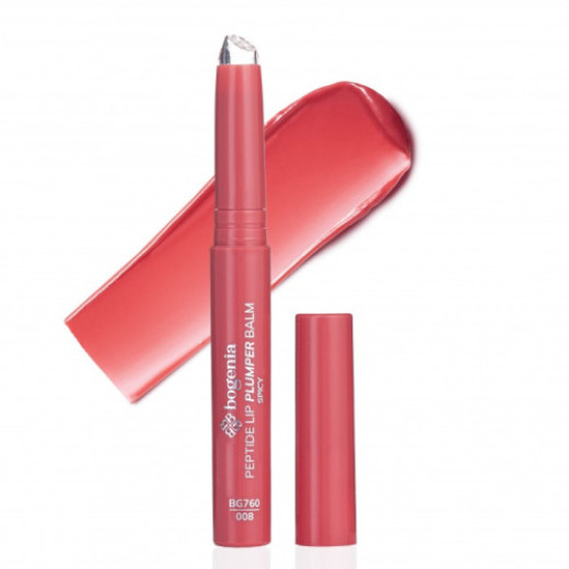 Помада для губ 008 Spicy Bogenia Peptide Lip Plumper Balm BG760