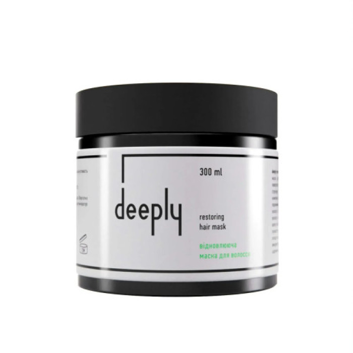 Відновлююча маска для волосся Deeply restoring hair mask DP0006 (300 мл)