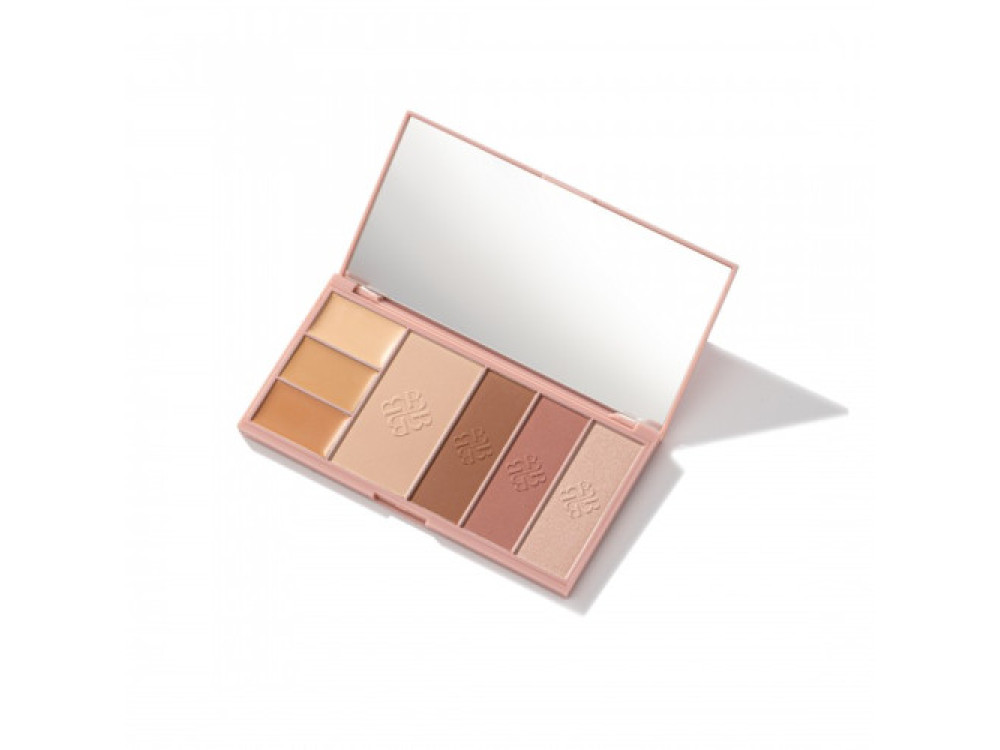 Палетка для контурінгу обличчя Bogenia BG906 ANGELIC Correction Palette №002