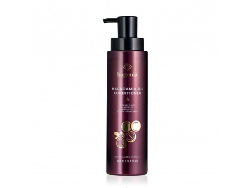 Кондиціонер для волосся з олією макадамії Bogenia Macadamia Oil Conditioner BG435 400 мл