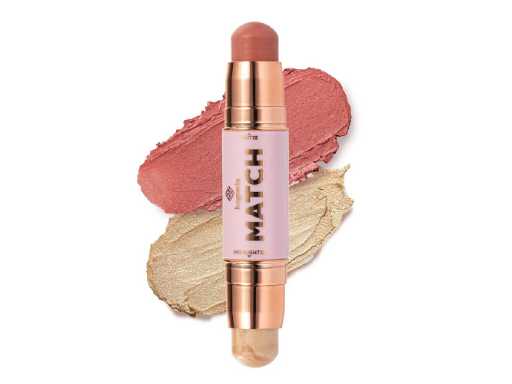 Хайлайтер та румʼяна Match Stick Highlighter & Blush 002 Bogenia BG637