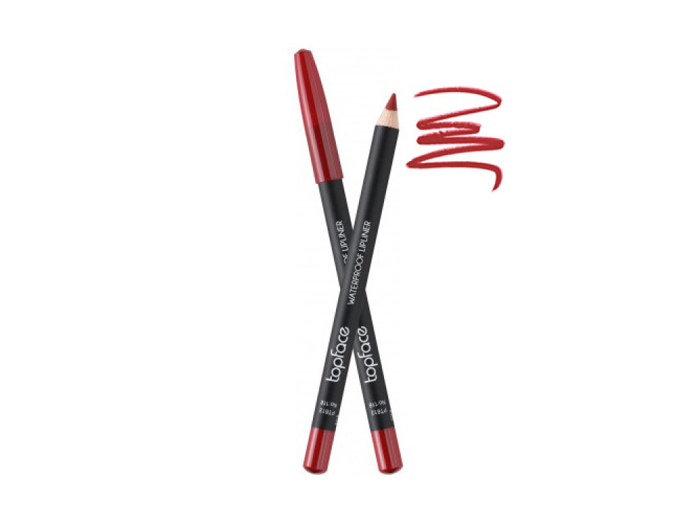 Олівець для губ водостійкий Topface Waterproof Lipliner PT613 118 